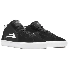LAKAI FLACO II MID BLACK SUEDE 9.5
